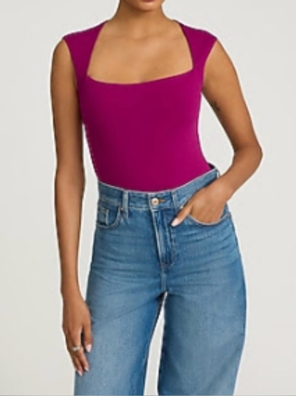 Express Women's Plum Bodysuit
